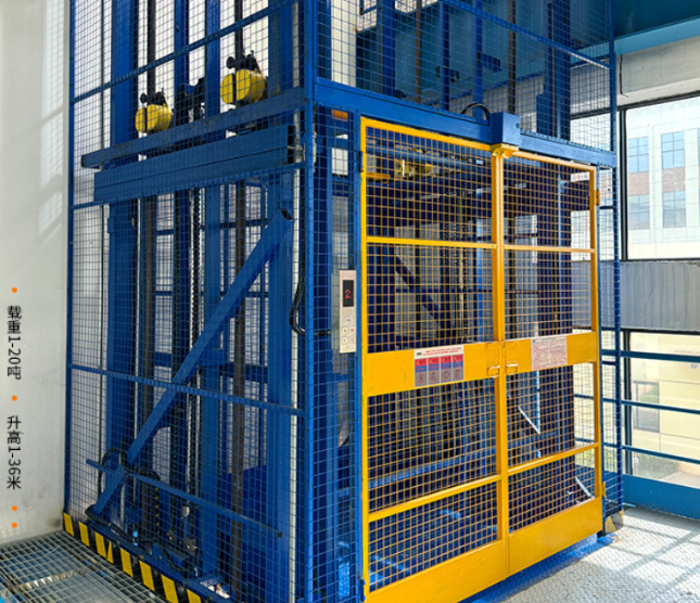 万年食品厂室内货梯